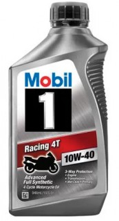 MOBIL 1 RACING 4T FULL SYNTHETIC MOTOR OIL