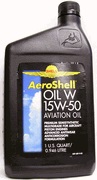 AeroShell Oil W 15W-50 MIL-L-22851, SAE J-1899-1-Quart