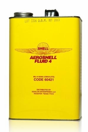 AeroShell Fluid 4 hydraulic oil 6×1-Gallon Cans