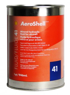 AeroShell Fluid 41 hydraulic oil
