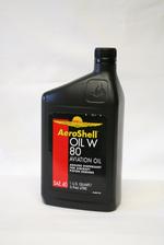 AeroShell Oil W 80 Single Grade-12 x 1-Quart Cans