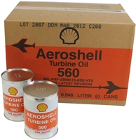 AeroShell Turbine Oil 560 – 24×1-Quart Cans