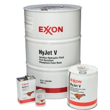 SAE AS1241 Exxon HyJet V Hydraulic Fluid-5GL