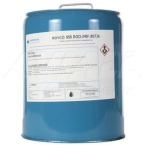 Royco 555 Synthetic Turbine Oil DOD-PRF-85734 – 5 Gallon Pail