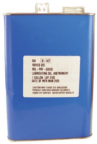 Royco 885 Lubricating Oil MIL-PRF-6085D – 1 Gallon Can