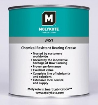 MOLYKOTE 3451 CHEMICAL RESISTANT BEARING GREASE