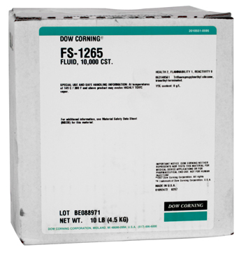 Dow Corning FS 1265 Fluid 10,000 CST 10lb Pail