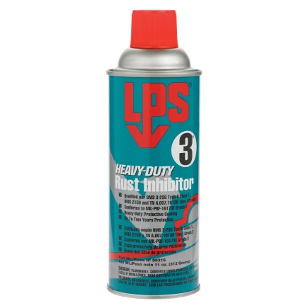 LPS® 3 (Aerosol) 00316, Premier Rust Inhibitor 00316 Brown, 11 oz aerosol can