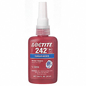 LOCTITE® 242® THREADLOCKER 24231,MED STRENGTH