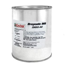 Castrol Braycote 868 Silicone Oil 1 LB Canister Can DOD-L-25681D