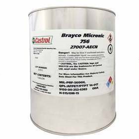 Brayco Micronic 756 Hydraulic Fluid QT Can MIL-PRF-5606H