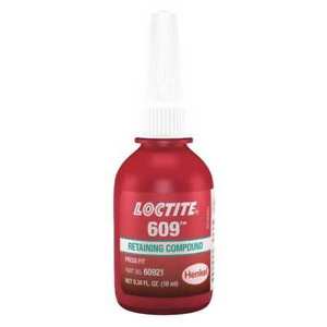 LOCTITE 609 RETAINING COMPOUND known as Loctite(R) 609 Retaining Compo 60921,RETAINING COMPOUND