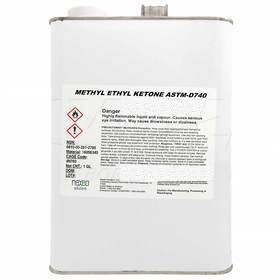 Methyl Ethyl Ketone Type 1 MEK ASTM-D740 Solvent Quart NSN: 6810-00-281-2764