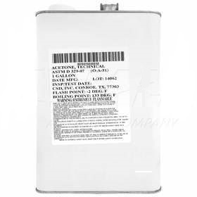 Acetone ASTM-D329 Solvent Gallon Can NSN: 6810-01-003-0262