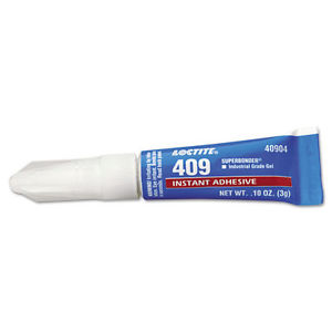 LOCTITE 409 GEN. PURPOSE INSTANT ADHESIVE known as 409 Super Bonder® Industrial G 40904, 3 g tube