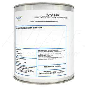 ROYCO C-201 High Temp Fluorosilicone Grease 24×1-Quart Cans