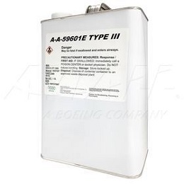 A-A-59601E Type III Dry Cleaning & Degreasing Solvent Gallon Can/Case