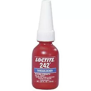 LOCTITE 242 Threadlocker Medium Strength 24221, 10 ML Bottle