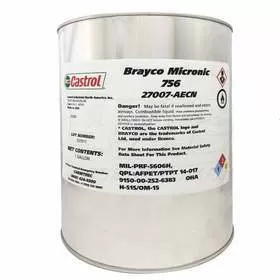 Brayco Micronic 756 Hydraulic Fluid 1 Gallon Can MIL-PRF-5606H