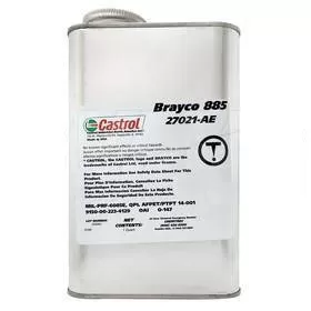 Castrol Brayco 885 Synthetic Oil Lubricant QT Bottle MIL-PRF-6085D