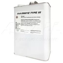 A-A-59601E Type III Dry Cleaning & Degreasing Solvent Gallon Can